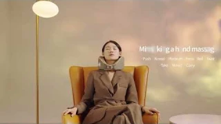 HEZHENG Travel Pillow Kneading Neck Massager HZ-U2