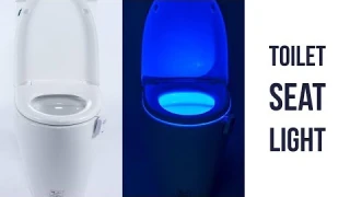 Maz-Tek Toilet Seat Lights 🚽 TOILET NIGHT LIGHT MOTION SENSOR 💡 LED Toilet Light Amazon Review