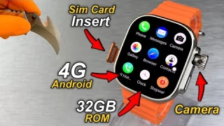 S9 Ultra (2) 4G Android SmartWatch With 8MP Camera & SimCard Insert⚡️3GB RAM + 32GB ROM + HotSpot⚡️