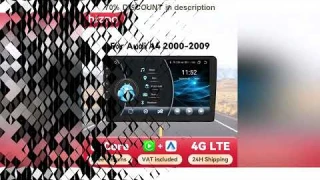 A must-have product! Hizpo Radio For Audi A4 2000-2009 S4 B6 B7 RS4 Seat Exeo Car Multimedia GPS 2