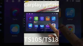 Android Auto Wireless Carplay OTA Upgrade Version TS10S 7862S TS10 TS18 8581 Car Radio Head Unit GPS