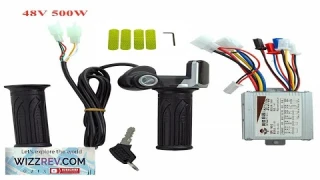 EBike 24V 36V 48V 250W 350W 500W Motor Brushed Controller + Speed Throttle Grips eBay Review