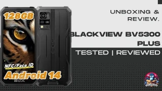 Blackview BV5300 Plus Rugged Phone Unboxing & Review  Built Tough with 12GB+128GB Power! 💪📱