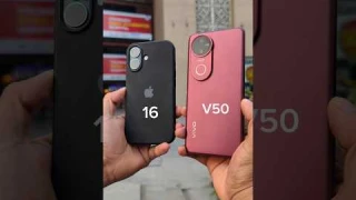 Vivo V50 vs iPhone 16 Camera Test 🔥