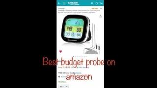 Smartro st59 touchscreen digital meat thermometer