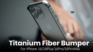 Fiber Bumper for iPhone 16/16Plus/16Pro/16ProMax (Bumper, not a Case)
