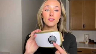 SereneLife Smart Eye Massager with Heat, Compression, and Music | Stress & Migraine Relief