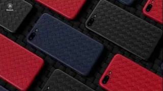 BASEUS BV Weaving Case Heat Dissipation TPU Mobile Case /Cover for iPhone Baseus Grid Silicone