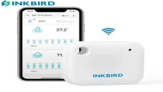 INKBIRD Digital Thermometer Hygrometer IBS-TH3 WiFi Indoor Room Temperature Humidity Meter Sens
