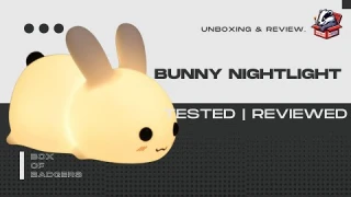 ANGKMA Bunny Nightlight Review – Adorable LED Lamp for Kids!