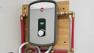 Rheem 240V Heating Chamber RTEX-13 Residential Tankless Water Heater Review