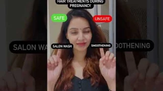 Hair treatments during Pregnancy #haircare #pregnancy