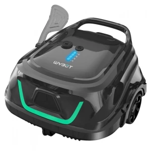 Cordless Pool Robot Vacuum, Double Filters, 120min Runtime, 2.5H Fast Charging — Robot Vacuum, WYBOT