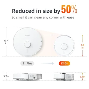 Mini Robot Vacuum and Mop Combo with Self-Emptying Base, LiDAR Navigation — Robot Vacuum, SwitchBot