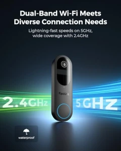 2K Wireless Video Doorbell Camera with Head-to-Toe View — Video Doorbell, Reolink