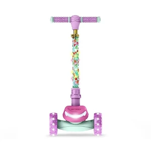 Character Kids Kick Scooter with LED Lights and Light-Up Wheels, Jetson