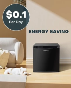 1.7 Cu.ft Mini Fridge with Freezer, Adjustable Thermostat, Energy Saving, Upstreman