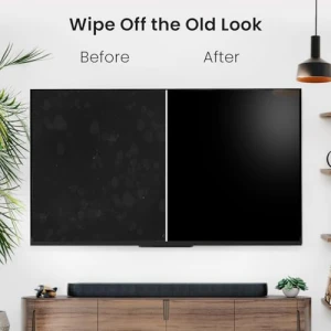 Screen Cleaner Spray Kit for Smart TV, LCD, LED, OLED - Streak-Free Cleaning, EVEO