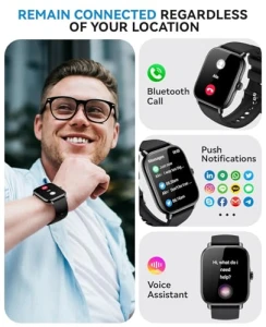 Smart Watch with Bluetooth Calls, Fitness Tracker, IP68 Waterproof — Smart Watch, Paybay