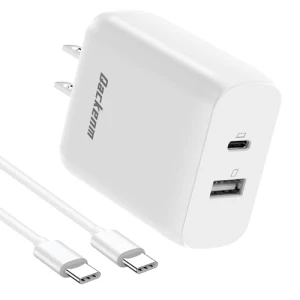 65W USB C Fast Charger with Cable for MacBook, iPhone, Galaxy, Qackenm