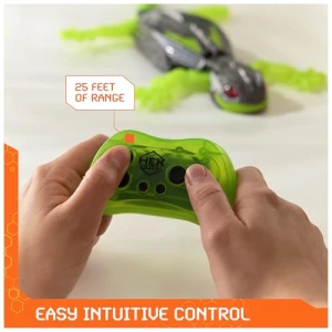 Rechargeable Remote Control Robot Gecko Toy for Kids, HEX BOTS