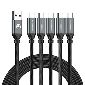 USB Type-C to A Cable 5pack, SMALLElectric