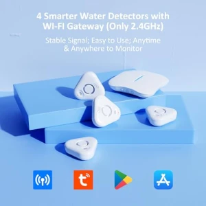 Smart Water Leak Detectors — Water Shut Off Valve, STECHRO