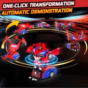 Transforming Remote Control Car and Robot, CEGOUFUN