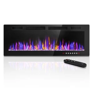 Ultra-Thin Electric Fireplace Heater, VENDORZ