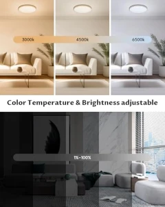 Smart LED Ceiling Light WiFi — Smart Light Bulb, AFINSEA