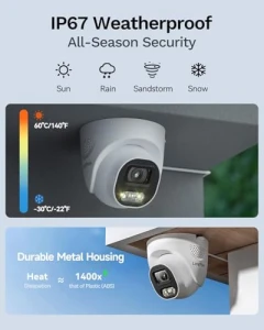 Smart Security Camera System — Security Camera, LongPlus