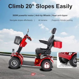 Heavy Duty 4 Wheel Mobility Scooter, CreekT