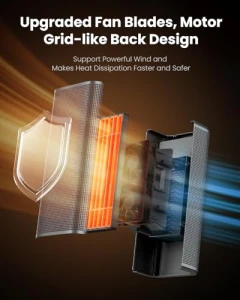 Portable Electric Space Heater, Gaiatop