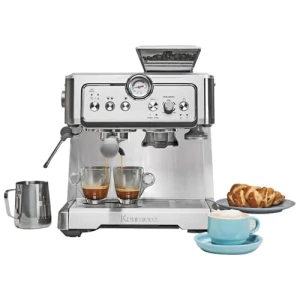 Semi Automatic Coffee Maker With Manual Tamper — Coffee Maker, Koolatron