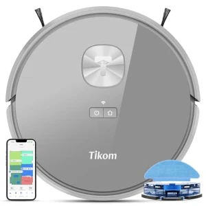 Robot Vacuum and Mop with LiDAR Navigation — Robot Vacuum, Tikom