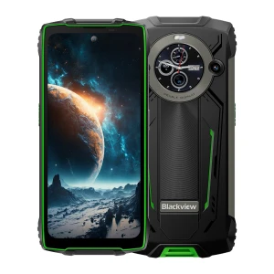 Rugged Smartphone with Dual Display and Flashlight, Blackview