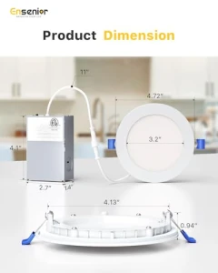 LED Recessed Ceiling Light, Ensenior