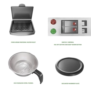 Commercial Dual Drip Coffee Maker, NUPANT