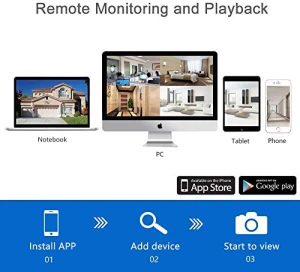 1080P 8CH Wireless Home Security System — Security Camera, Firstrend