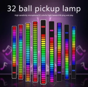 Wireless Sound Activated RGB Light Bar