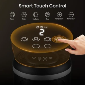 Portable Space Heater with Digital Display, OGACFO