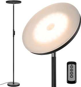 Sky LED Modern Torchiere Floor Lamp, JOOFO