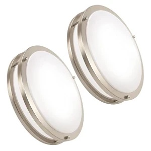 LED Flush Mount Ceiling Light Fixture, OOWOLF