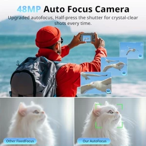 4K Digital Camera for Photography and Video