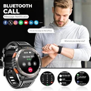 Military Smart Watch with Flashlight — GPS Watches, EIGIIS