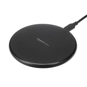 Qi Certified Wireless Phone Charger Pad, Amazon Basics