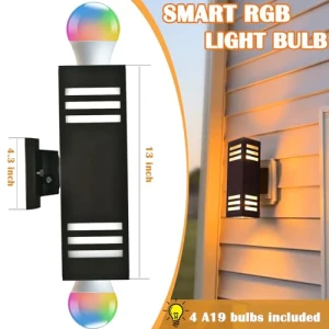RGB Smart Wall Lights — Smart Light Bulb, iYogaled