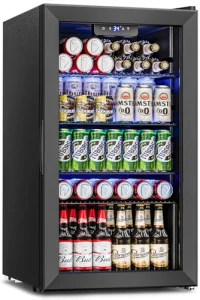 Beverage Refrigerator and Cooler — Smart Refrigerator, Feelfunn