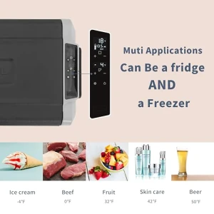 Dual Temperature Control 12 Volt Refrigerator, Alpicool