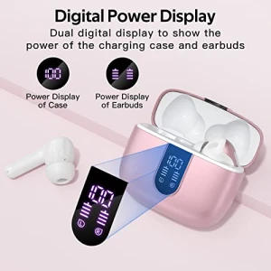 True Wireless Earbuds with LED Power Display — Wireless Earbuds, TAGRY